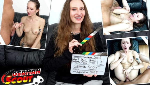 Skinny Ukrainian Teen Mari Moon Gets Cum in Eye During German Scout Casting Fuck - veryfreeporn.com - Ukraine - Germany on v0d.com