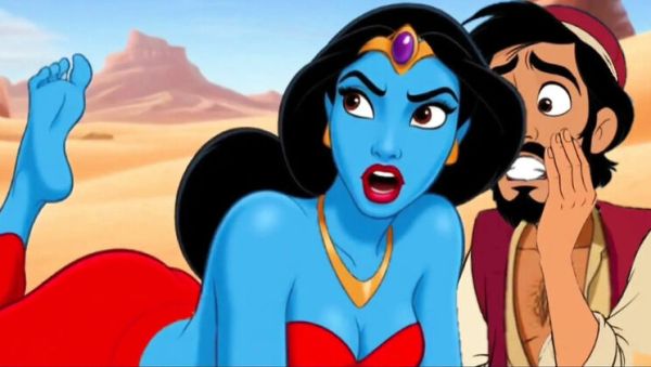 Aladdin Cartoon Porn: Horny Genie Fulfills Dirty Desires in Sexy Anime Fantasy - veryfreeporn.com - Britain on v0d.com