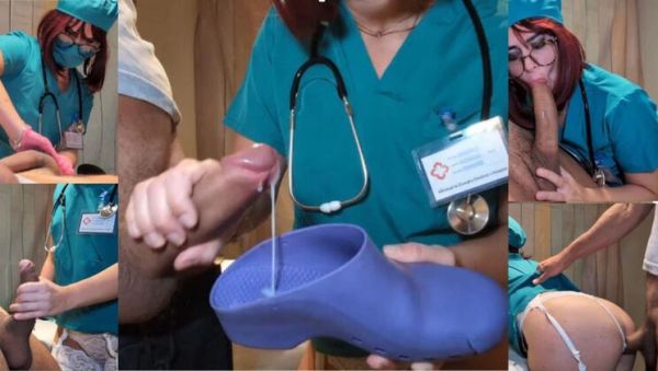 Hot Italian Doctor Fucks Horny Patient - Nurse Sex in Hospital Uniform - porntry.com - Italy on v0d.com