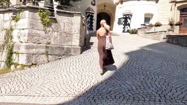 Blonde MILF Selena Enjoys Homemade Sex After Walk - Blowjob & Creampie - xxxfiles.com on v0d.com