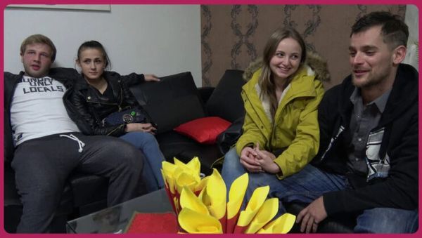 Amateur Czech Party: Nicole Love & Lady Bug Blowjob Cumshot Orgy - porntry.com - Czech Republic on v0d.com