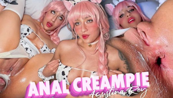 Agustina Rey's Tight Asshole Takes Anal Creampie - Latina Teen Cosplay - porntry.com - Ecuador on v0d.com
