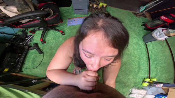 Green Eyed In Teen 18+ Asian Gets A Huge Mouthful Of Cum From Stepbrother - desi-porntube.com on v0d.com