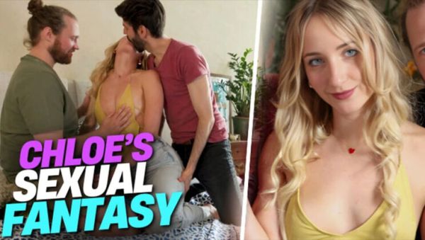 Chloe Chevalier Double Penetration Fantasy - Hot Blonde German Amateur Fucked Hard by 2 Guys - veryfreeporn.com - Britain - Germany on v0d.com