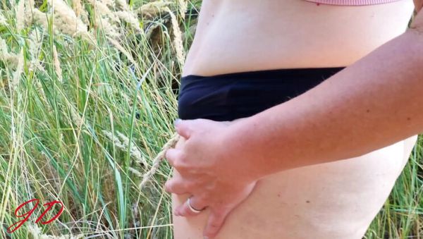 JuicyDream Horny Wife Fingering Pussy Close-Up in Forest Outdoor 4K - xxxfiles.com - Germany on v0d.com