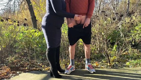 Obedient Stepson Cums for Ukrainian Step Mom Outdoor - veryfreeporn.com - Ukraine on v0d.com