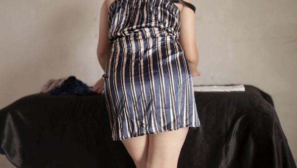 Big Dick Stepsister Creampie From Behind While Folding Clothes - Silk Satin - xxxfiles.com - Indonesia on v0d.com