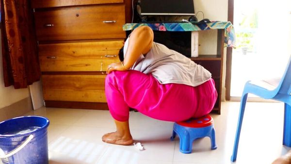 Desi Stepsister Hardcore Bathroom Fuck - Big Ass Slapping Sounds Heard By Everyone - porntry.com - Ukraine - India on v0d.com