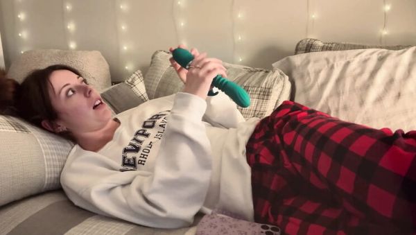 Step Sister Nadia Foxx Fingering and Vibrator Solo Masturbation Orgasm - porntry.com - Britain on v0d.com