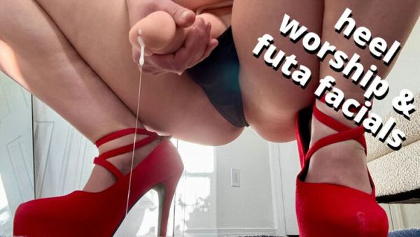 Futa Domme Heel Worship & Facial Cumshots Compilation - Veggiebabyy Full HD Video - porntry.com - Britain on v0d.com