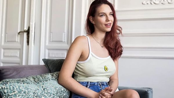 Big Tits Redhead Gets Rough Deep Throat By Dominant Stud - xxxfiles.com - Spain on v0d.com