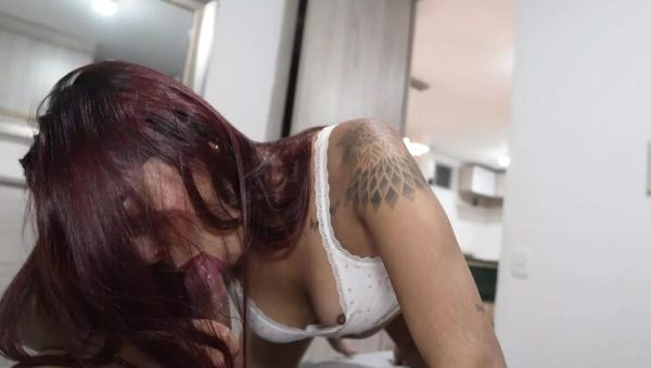 Young Latina teen Allison Sweet masturbates alone in bedroom Stepbrother touch me here - Amateur POV creampie rough sex - veryfreeporn.com - Venezuela - Spain - Colombia on v0d.com