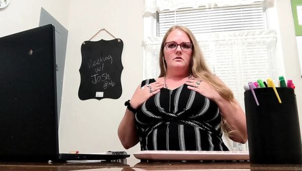 Naughty Teacher Nichole Madison JOI in Office - She's Pregnant With Your Baby! - veryfreeporn.com - Britain on v0d.com