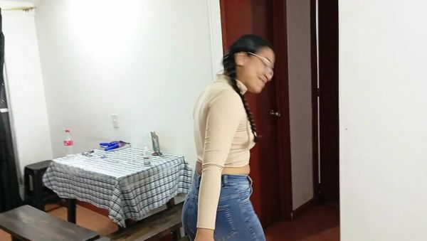 Step Dad Fucks My Juicy Teen Pussy Alone At Home - Honeybluee Homemade - veryfreeporn.com - Spain - Colombia on v0d.com