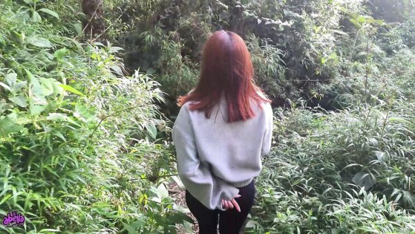 Abella Olsen My Horny Stepsister Outdoor Blowjob & Cumshot in Public - veryfreeporn.com - Spain - Colombia on v0d.com