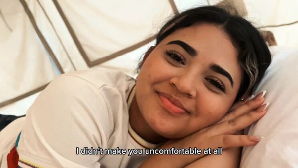 Amateur Latina Teen Yohamedi Surprise Blowjob and Doggy Style Fucking on Beach - veryfreeporn.com - Spain on v0d.com