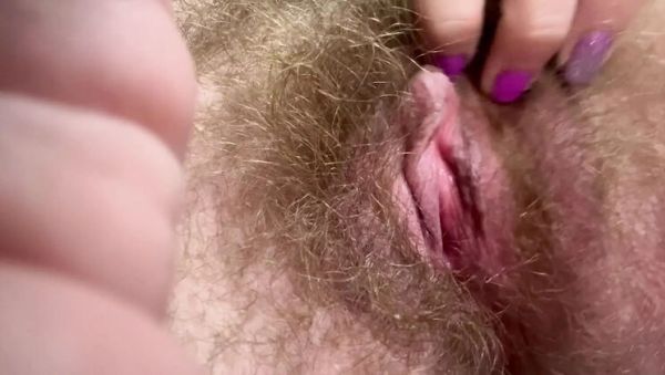 Cute Amateur Blonde Smoking Cigar and Showing Hairy Bush Close Up - porntry.com on v0d.com