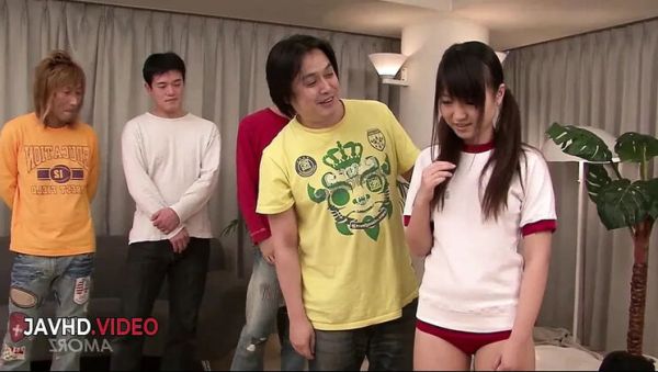 Intense Asian Teen Ryo Gives Wild Blowjob in Group Sex Encounter - porntry.com - Japan on v0d.com