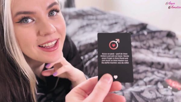 German Teen Anja Amelia Kinky Game Surprise Creampie Ending - porntry.com - Germany on v0d.com