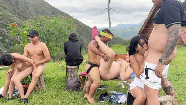 Young Latinos Fuck Indian Dwarf Outdoor to Escape Enchanted Lands - Hardcore Anal Sex with Big Tits Latina Teens - xxxfiles.com - Venezuela - Spain - India - Colombia on v0d.com