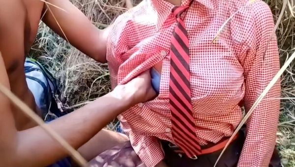 Desi Schoolgirl HotSihvani63 Fucked Hard in Jungle by Indian Big Cock - porntry.com - India on v0d.com