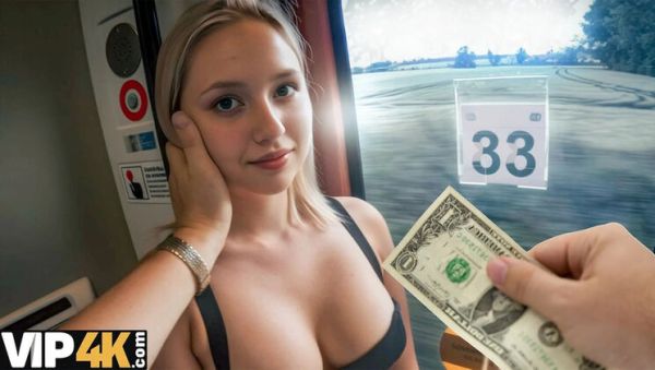 Blonde Teen Jessie Ames Sucks Cock in Train Station Toilet POV - xxxfiles.com on v0d.com