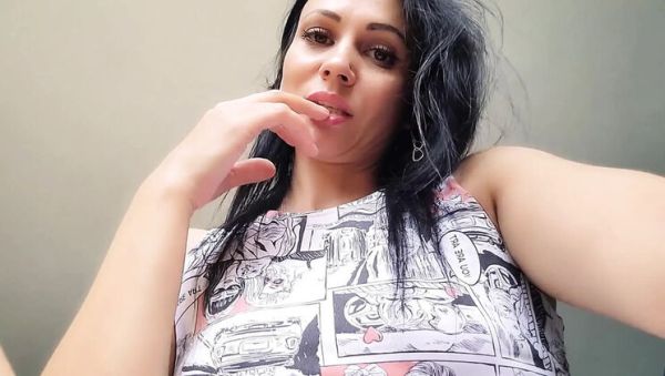 KristinaSlut Gapes Pussy Close Up - Russian Brunette Solo Orgasm - xxxfiles.com - Russia on v0d.com