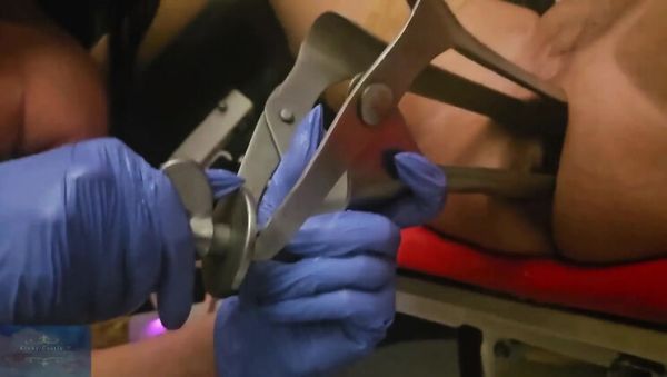 German Mistress Luciana Rough Anal Fisting & Speculum with Slave - veryfreeporn.com - Germany on v0d.com