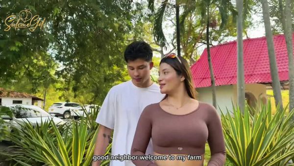Big Tit Latina MILF Fucks Neighbor's Son Rough in Backyard - porntry.com - Spain - Colombia on v0d.com