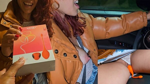 Hot Latina MILF with Big Tits Masturbates While Driving and Walking Outdoors - Real Orgasm - xxxfiles.com - Spain - Argentina on v0d.com