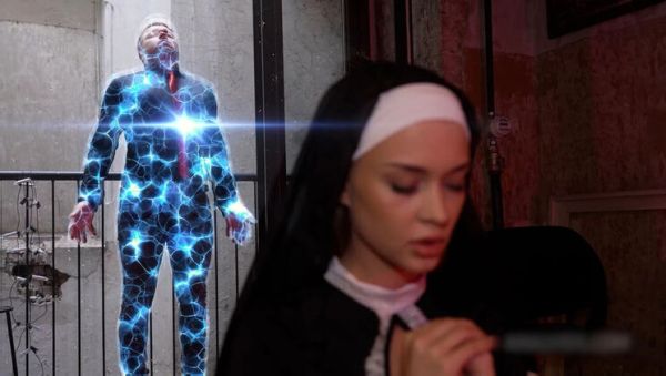 Young Nun Halloween Fuck with Incubus - Rough Anal, Big Tits, Hardcore Sex - xxxfiles.com - Russia on v0d.com