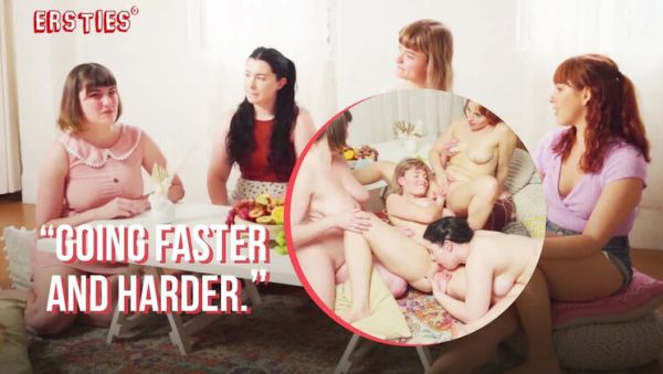 Hot Lesbian Workshop: 4 Sexy Ladies Learn Oral Sex Techniques on Laney Day - xxxfiles.com - Britain - Germany on v0d.com