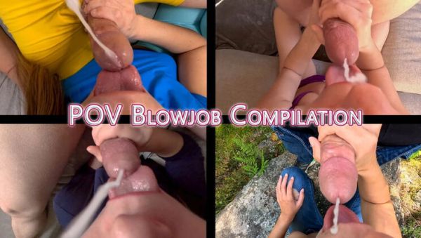 FPOV Cumshot Compilation Part 2 - Aurora Luxe Takes Massive Mouthfuls of Cum - veryfreeporn.com - Usa on v0d.com