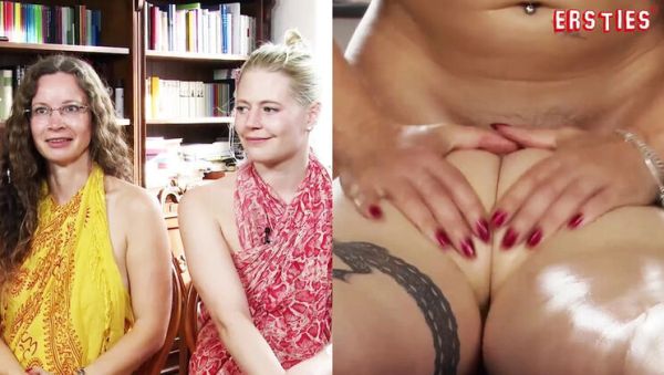 German Amateur Lesbian Tantra Massage with Foot Fetish and Clit Rubbing - veryfreeporn.com - Germany on v0d.com