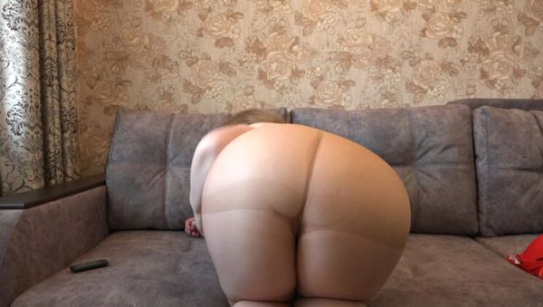 Chubby MILF in Nylon Pantyhose Fuck - Big Ass, Big Tits PAWG Masturbation - xxxfiles.com - Russia on v0d.com