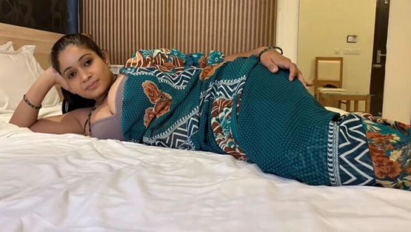 Desi Old Sasur Ji Flirts With Newly Married Bahu, Sucks His Big Cock and Fucks Her Hard Doggy Style - porntry.com - India on v0d.com
