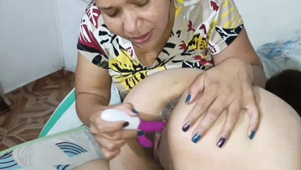 First Time Lesbian Sex with Horny Neighbor - Milfcaliente69 and Sumisadulce69 Pussy Licking and Screaming Orgasm - porntry.com - Spain - Japan - Colombia on v0d.com
