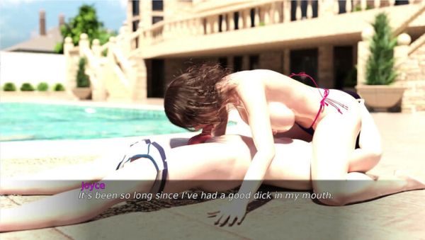 Fate and Life: Vaulinhorn 11 - Matias & Maive Bathroom Sex, Alfred & Joyce Pool Fucking in 3D Hentai - xxxfiles.com - Britain on v0d.com