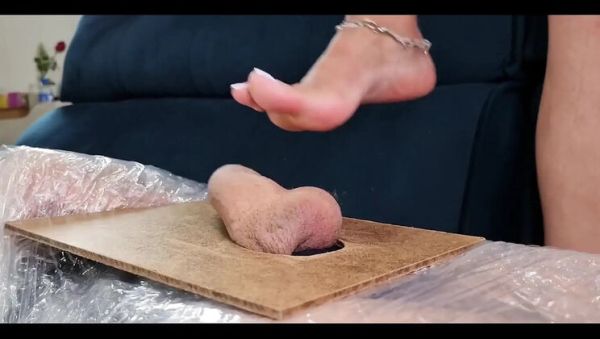 KiffaFeet Latina Goddess Stomps Slave Cock - Rough Footjob & Fetish Trampling - porntry.com - Spain on v0d.com