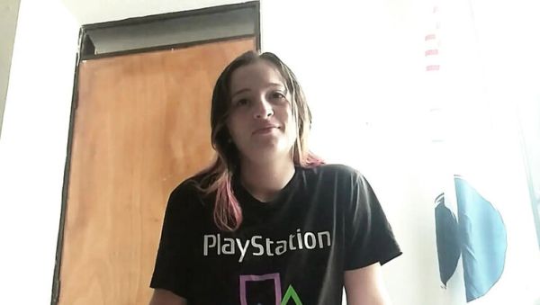 My Blonde Stepsister Catches Me Jerking Off and Makes Me Cum in Her Mouth - Part 1 - Ashleysoy2 Swallows - porntry.com - Spain - Colombia on v0d.com