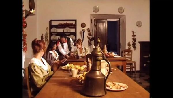 Retro Italian Orgy with Huge Tits - Roberto Malone Fucks Eva Falk & Karen Lancaume - Big Boobs Blowjob & Cum Swallowing - veryfreeporn.com - Italy on v0d.com