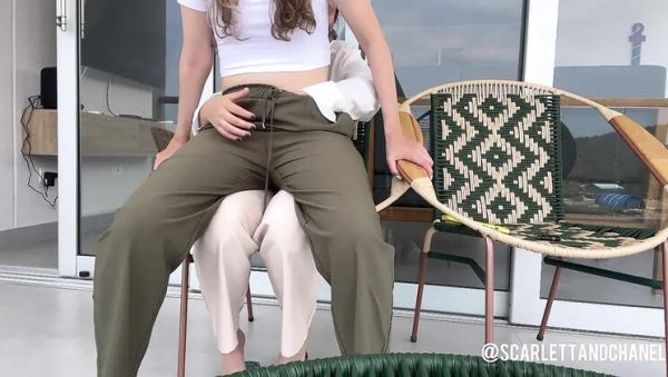 Scarlettandc Lesbian Cheating on Husband with Hot Latina - Amateur Homemade Tribbing & Real Orgasm - porntry.com - Colombia on v0d.com