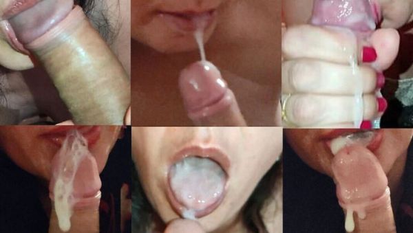 Winonna8 MILF Blowjob Compilation - Cum in Mouth & Swallow Every Drop - xxxfiles.com on v0d.com