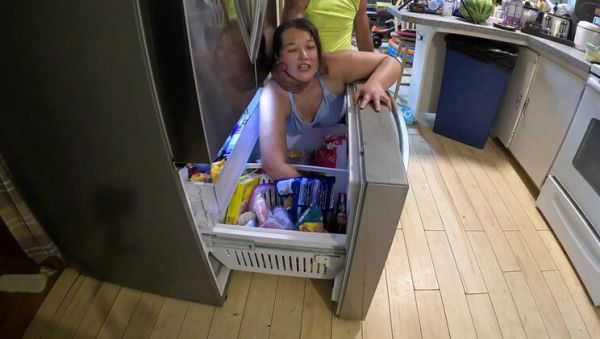 Asian teen stepsister stuck in freezer gets hard pounding from behind - Kimiko Fox - veryfreeporn.com - Britain - Usa on v0d.com