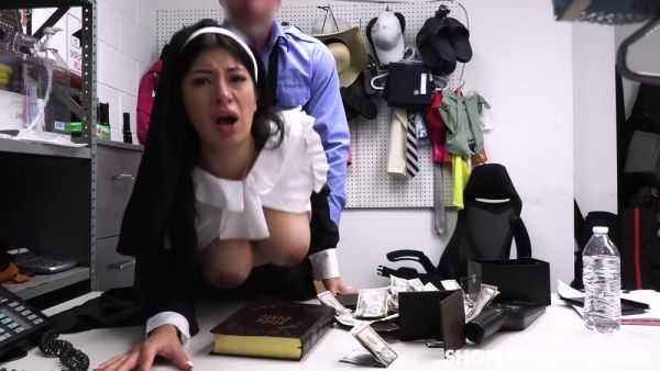 Horny Gets Punished For Shoplifting - Cami Strella - upornia.com on v0d.com