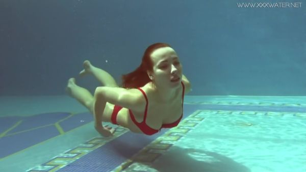 Juicy Russian Babe In The Pool - Lina Mercury - upornia.com - Russia on v0d.com