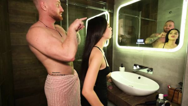 Step Sister Home Party Turns Wild - Big Dick Game with Small Pussy Fucking - porntry.com on v0d.com