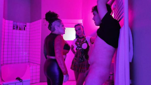 Dirty Slave Boy Obedient In Shower With Domina Dark & EdgesOfReality - Extreme Femdom Humiliation - porntry.com - Britain - Denmark on v0d.com