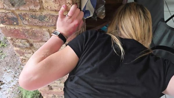 18 Year Old Babysitter Fucked Hard in Thunderstorm - Blowjob & Creampie by Sparowdox - porntry.com - Britain on v0d.com