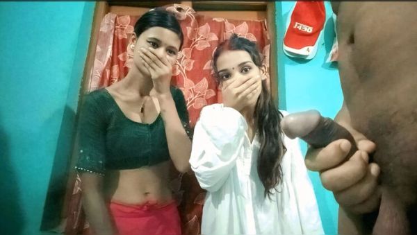 Indian Boyfriend Threesome with 18yr Cute Girl & Stepsis - Hardcore Home Fucking in HD - xxxfiles.com - India on v0d.com